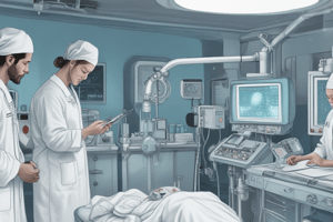 Anesthesia Techniques in Surgery