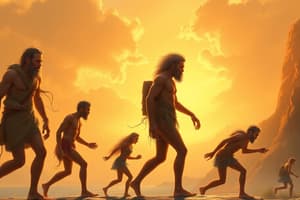 Evolución Humana: Australopithecus a Homo Sapiens