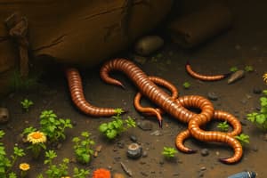 Earthworm Characteristics and Ecology