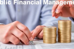 Public Expenditure and Financial Accountability