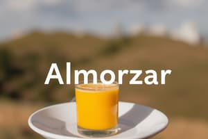 Conjugación de Almorzar