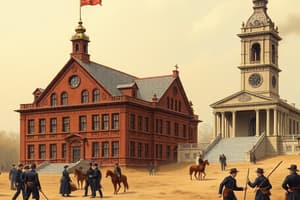 Civil War and Pre-Civil War Quiz