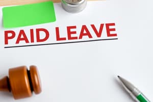 Paid Leave Calculation Quiz