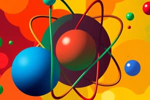 Atomic Theory and Key Particles