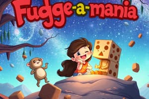 Fudge-a-mania Ch.1-2 Flashcards