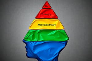 Motivation Theories in Psychology