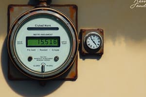 Electric Meter Regulations Overview