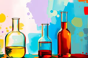 Distillation of Methanol and Water Mixture