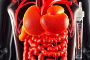 Quiz sur le système cardiovasculaire et digestif