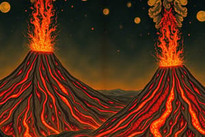 Volcanoes and Volcanic Eruptions