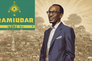 Rwandan President Paul Kagame's Election Campaign