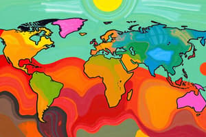 Geography Chapter 3: World Climates