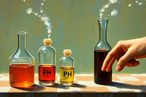 Acids and pH in Plants and Digestion