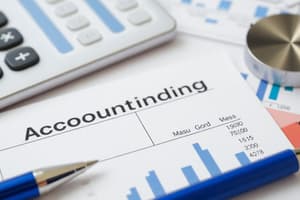 Introduction to Accounting