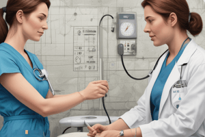 Nursing Vitals Delegation and Assessment Quiz