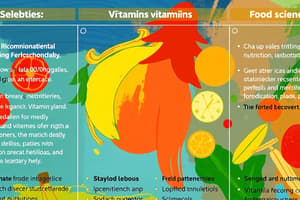 Nutrition Terms Glossary