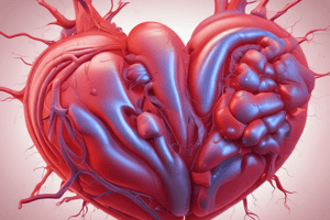 Coronary Artery Disease and Arteriosclerosis Quiz