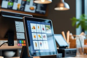 IT Applications in F&B Service Industry