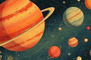 Solar System: Planets and Stars