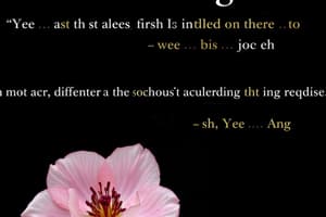 Key Quotes from Flowers for Algernon