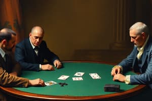 Stratégies des joueurs au poker