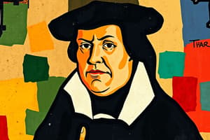 Reformation and Martin Luther