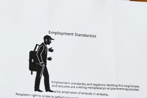 Employment Standards Legislation in Alberta