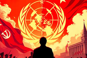 Cold War: Ideologies and the United Nations