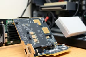 Computer Hardware Expansion Cards Quiz