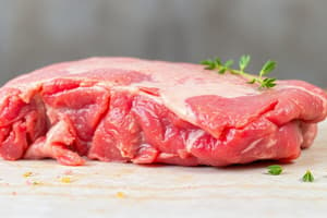 Meat Quality and Spoilage Quiz