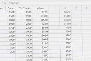 IBM Excel Data Fundamentals 1