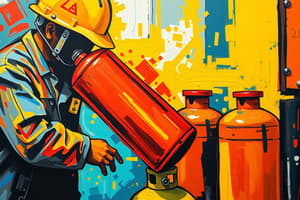 Compressed Gas Cylinder Safety Quiz