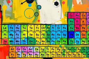 Periodic Table Groups and Charges Flashcards