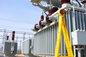 Transformer Maintenance and Functions Quiz