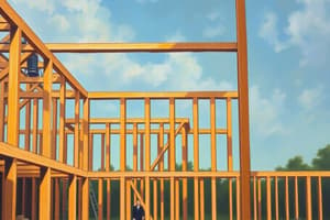 Commercial Building Framing and Fire Protection