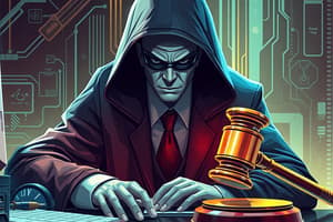 Computer Crimes and Investigations