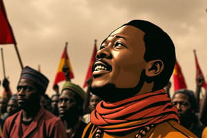 African Nationalism and Political Consciousness