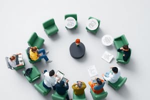 Circular Seating Arrangements Quiz