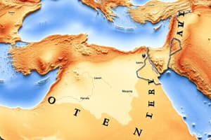 Middle East: A Geographical Overview