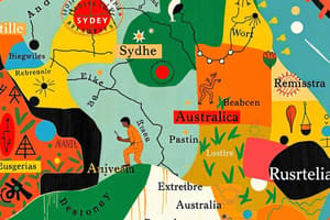 Sydney Place Names Quiz