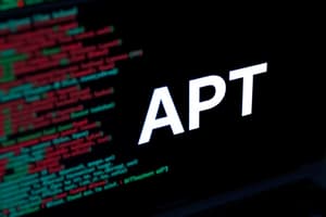 APT Hacking Core Steps