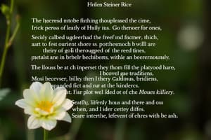 Another Chance by Helen Steiner Rice