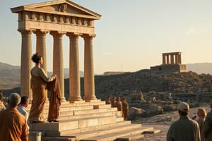 Overview of Rhetoric from Ancient Greece