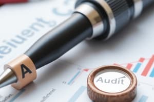 Audit Practice II: Materiality and Risk