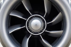 Propeller Mechanics and Dynamics Quiz