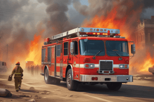 Fire Suppression Operations: Risk Management and Incident Command