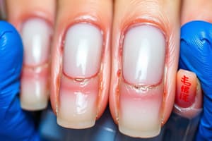 Nail Disorders Flashcards