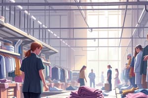 Planned Production Time in Apparel Manufacturing