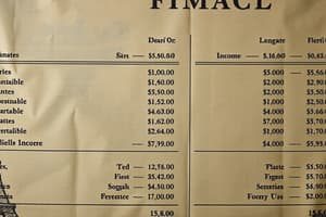 Financial Statements in Corporate Accounting