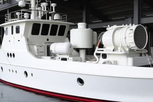 Vessel Terminology and Engine Types Quiz